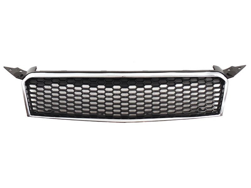 Решетка радиатора Chevrolet Aveo 05-11 (с хром молдингом / 5D HBK)
