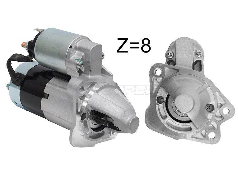 Стартер Mazda 3 03-09 / Demio 02-07 (1 kW / Z=8 / (восстановленный))