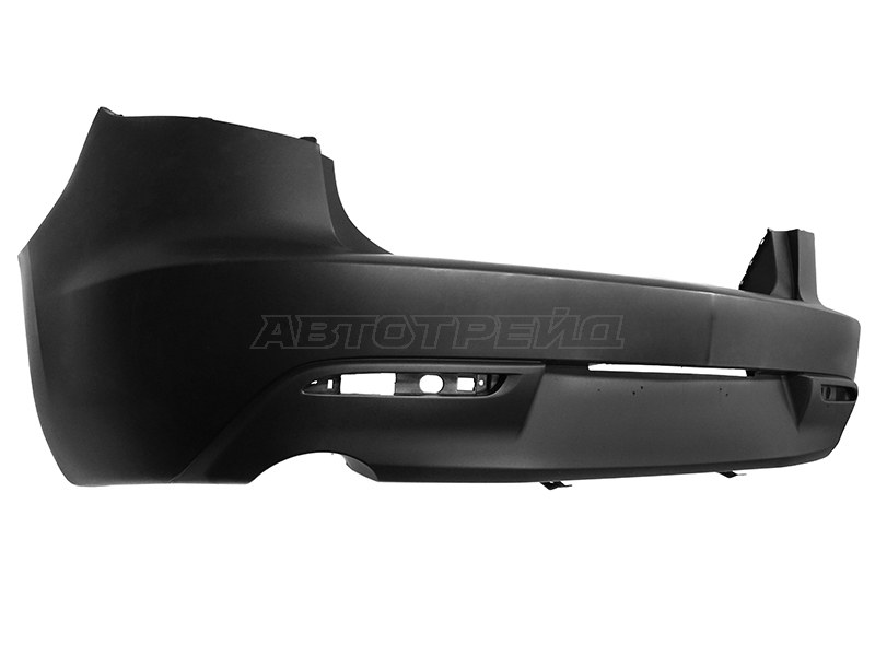Бампер задний Mazda 3 08-11 / Axela 09-11 (Под одну трубу / 4D SED)