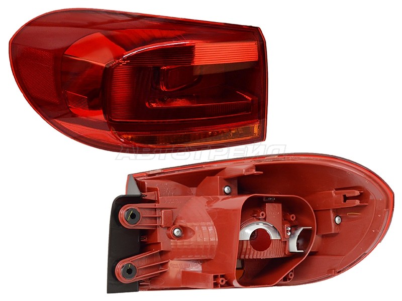 Фонарь задний Volkswagen Tiguan 11-17 (Слева)