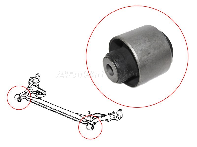 Сайлентблок балки Honda Airwave 05-10