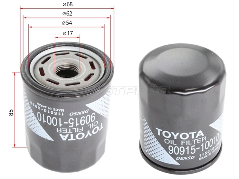 Фильтр масляный Toyota Land Cruiser (J300) 21- / Lexus LS 17-21