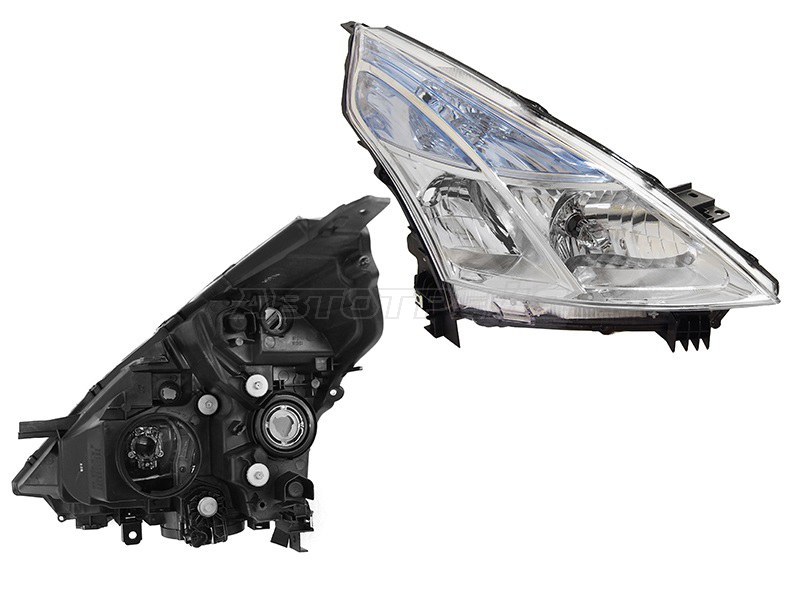 Фара Nissan Teana 08-12 (Справа / Ксенон / Галоген / С электрокорректором)