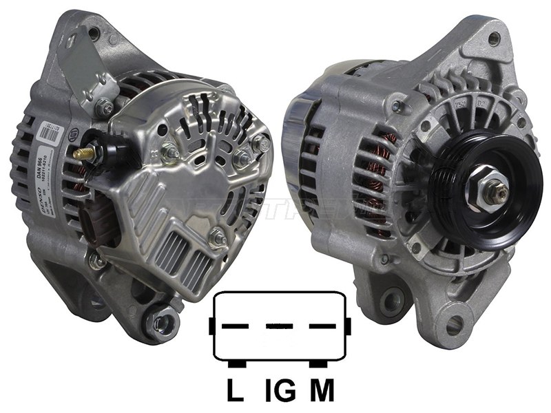 Генератор Toyota Probox 02- / Succeed 02-20 (1NZFE / 2NZFE 12V 70A)