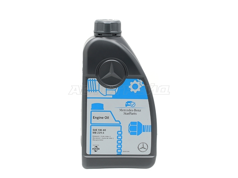 Масло моторное MERCEDES-BENZ (синтетическое) 1л 5W40 229.5 бензин