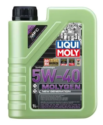 5W-40 Molygen New Generation, 1л (НС-синт.мотор.масло)