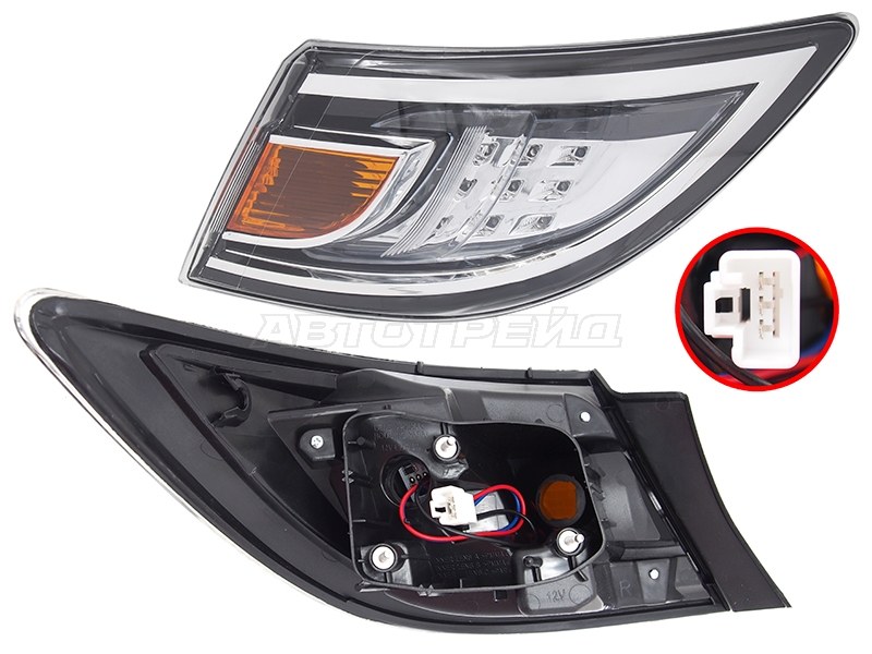 Фонарь задний Mazda 6 10-12 / Atenza 10-12 (Справа / LED / Sport)