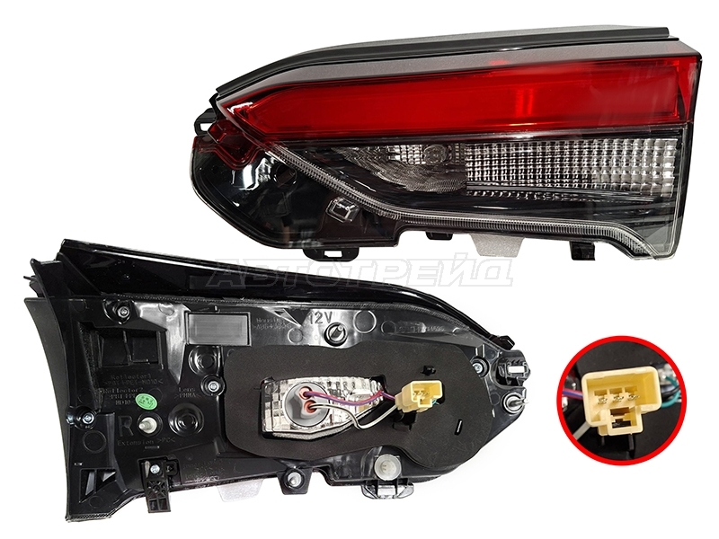 Фонарь в крышку багажника Toyota RAV4 (XA50) 18- (Справа / LED / Adventure)