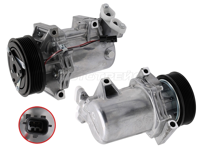 Компрессор кондиционера Renault Duster 10-21 / Kaptur 16-22