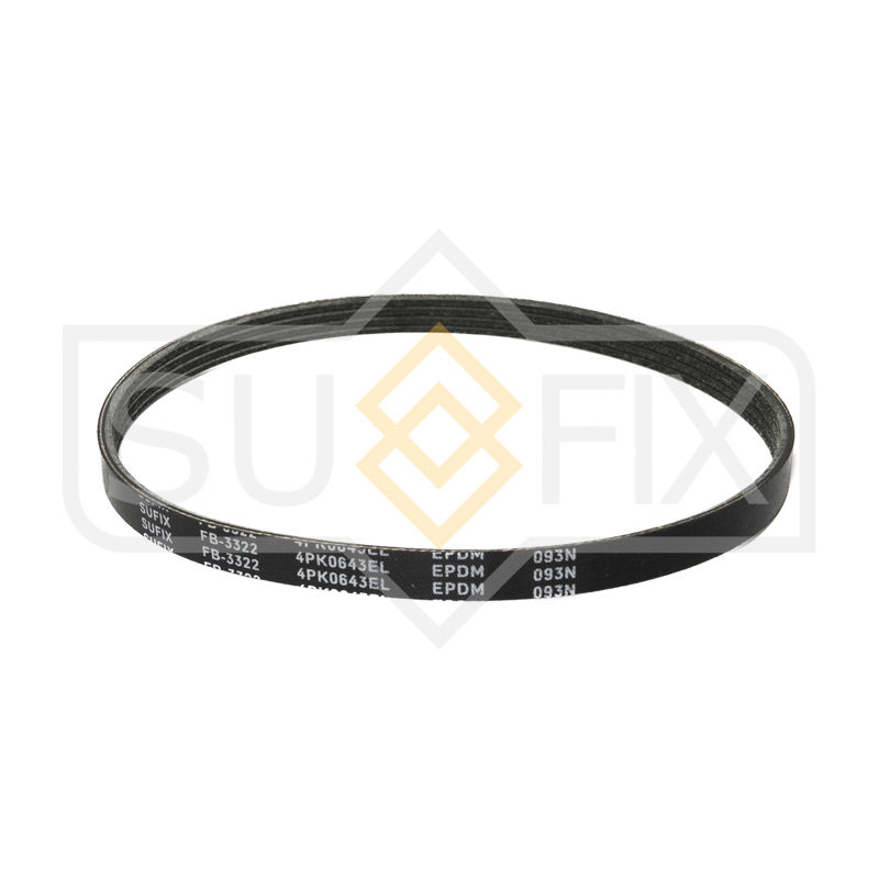 Ремень поликлиновой эластичный 4PK0643EL