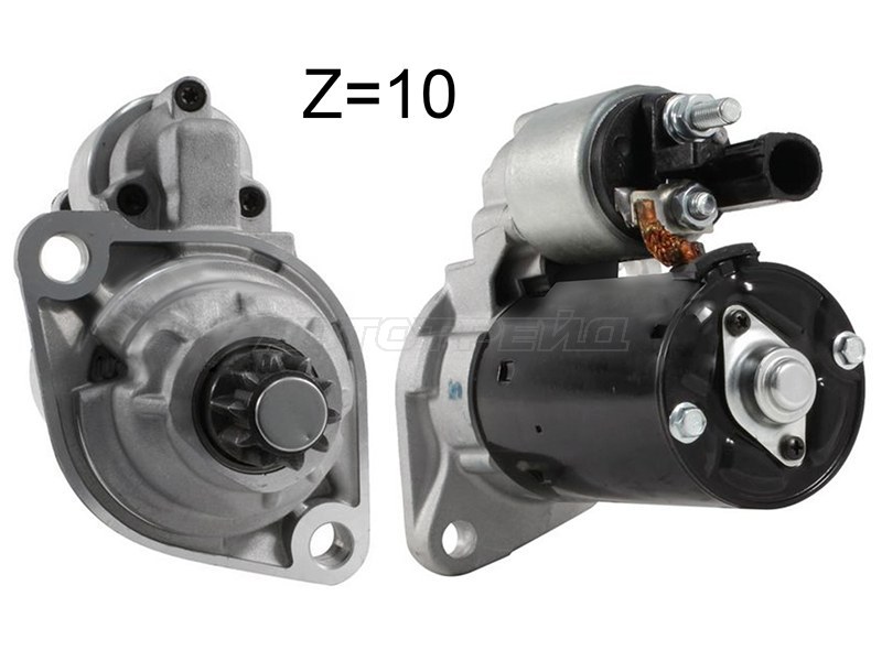 Стартер Audi A3 03-13 / Q3 11-19 (1,1 kW / Z=10 / (восстановленный))