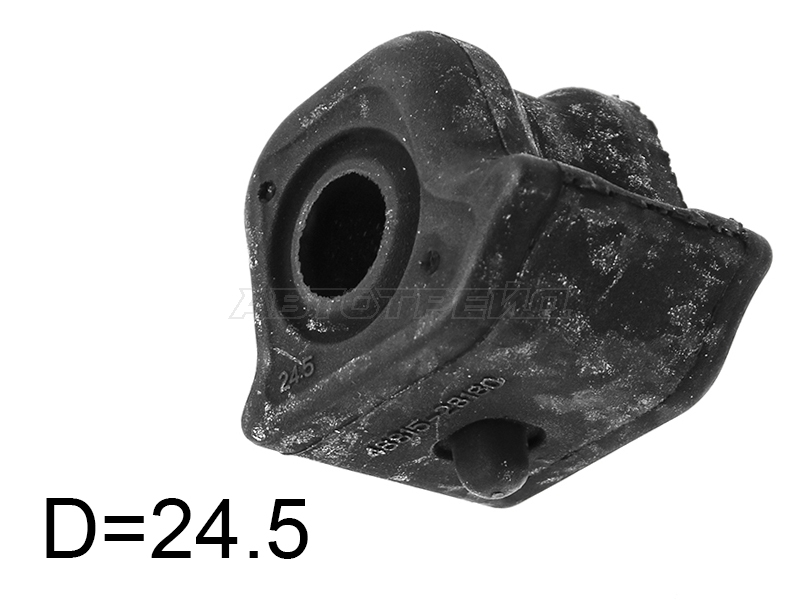 Втулка стабилизатора Toyota Avensis (T270) 08-18 / Corolla 06-19 (Слева / 24.50)