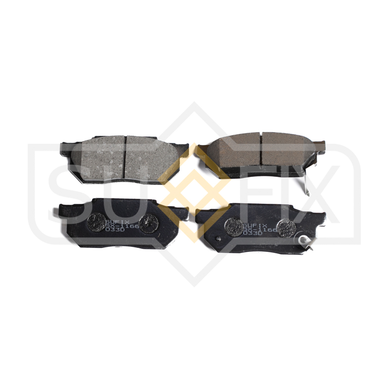 SUFIX SX1166 — Колодки тормозные дисковые · перед прав/лев