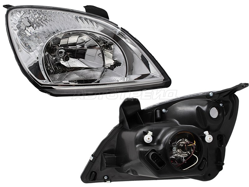 Фара Chery Tiggo T11 05-13 (Справа / Галоген / Ручная регулировка)