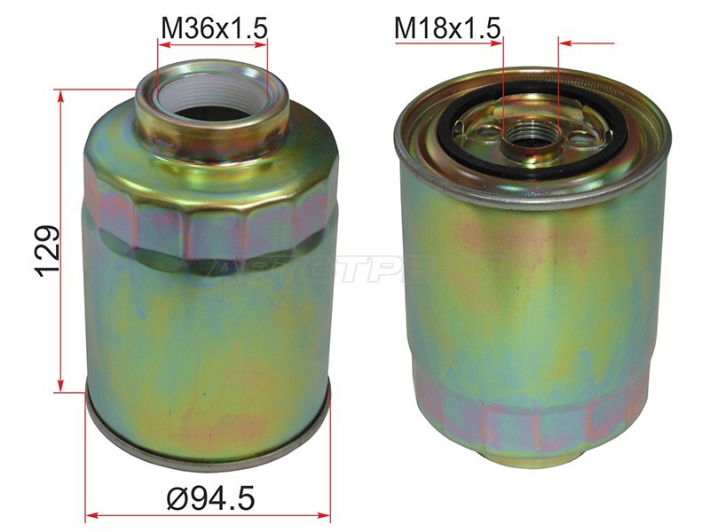 Фильтр топливный Toyota Land Cruiser (J100) 98-05 / Land Cruiser Prado 96-07