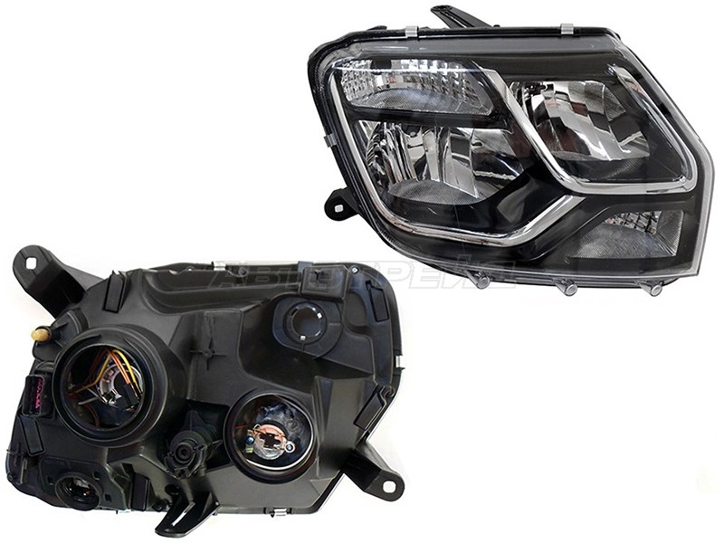 Фара Renault Duster 15-21 (Справа / Галоген / Ручная регулировка)