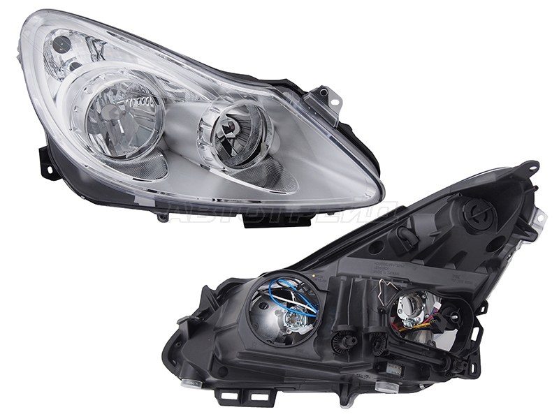 Фара Opel Corsa 06-11 (Справа / Галоген / под электрокорректор)