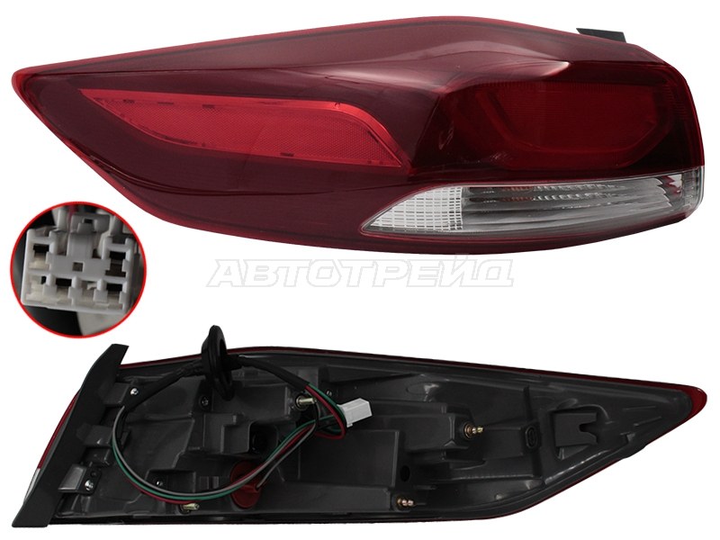 Фонарь задний Hyundai Elantra 15-19 (Слева)