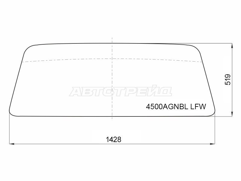 Стекло лобовое LADA 2101 70-88 / 2107 82-12