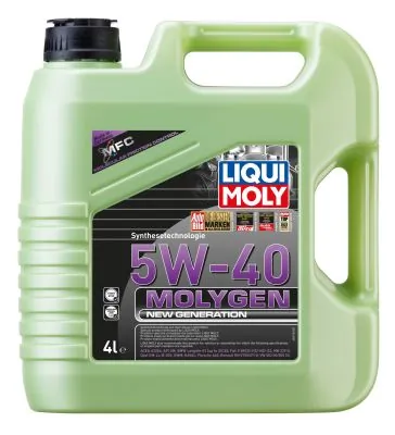 5W-40 Molygen New Generation, 4л (НС-синт.мотор.масло)