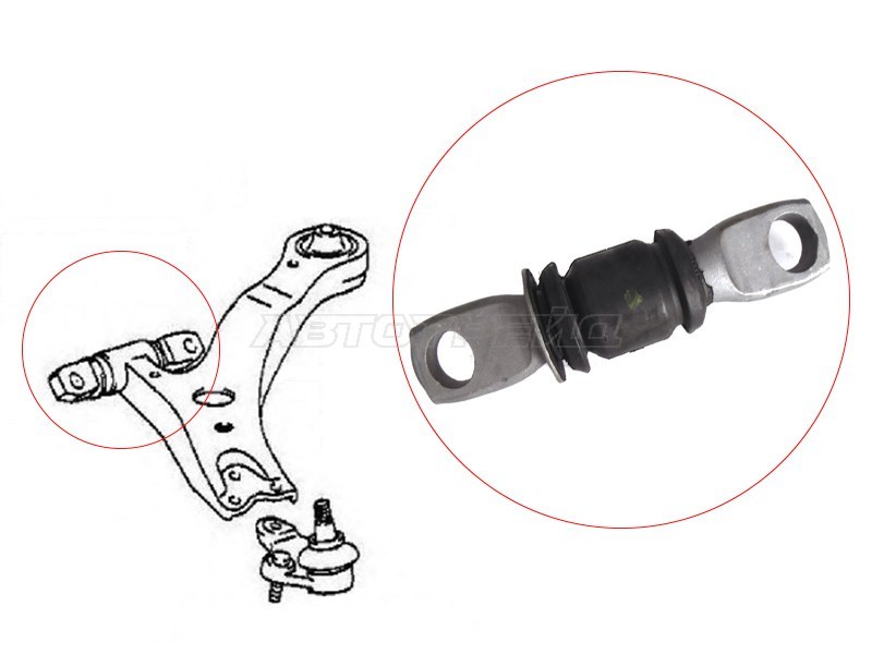 Сайлентблок рычага Lexus RX 03-22 / Toyota Camry 01-23