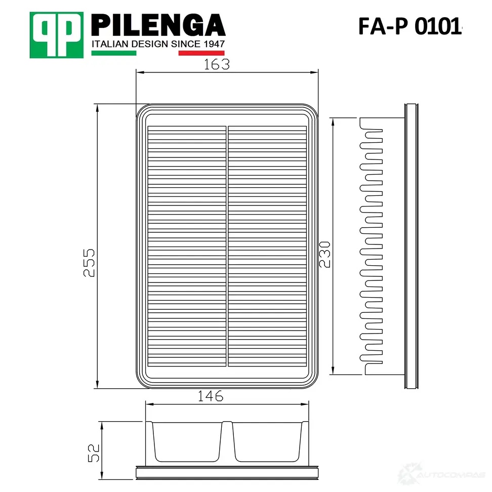 Pilenga FAP0101 — Фильтр воздушный