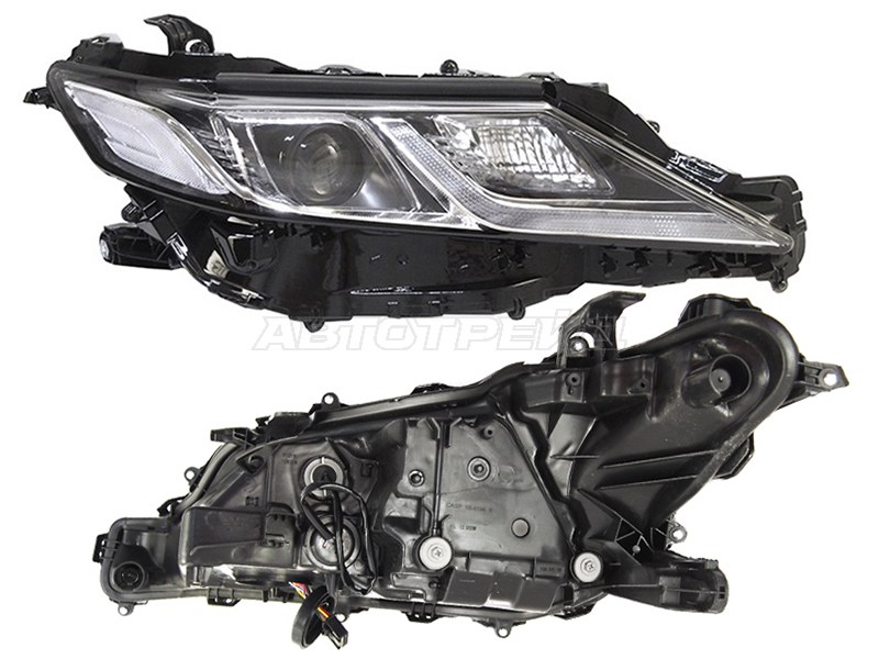Фара Toyota Camry (XV70) 17-21 (Справа / LED / ДХО / С электрокорректором / 1 полоса)