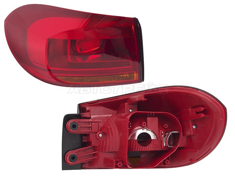 Фонарь задний Volkswagen Tiguan 11-17 (Слева)