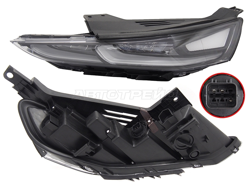 Ходовые огни Hyundai Santa Fe 18-21 (Слева)