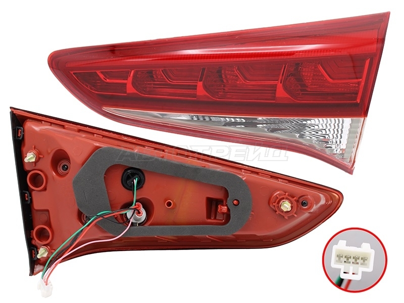 Фонарь в крышку багажника Hyundai Tucson 15-19 (Справа / LED)