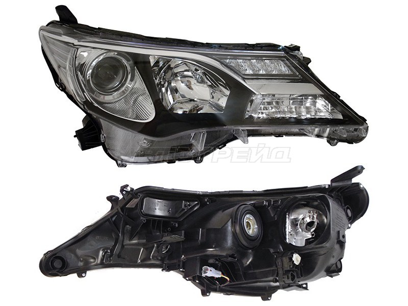 Фара Toyota RAV4 (XA40) 12-15 (Справа / Ксенон / Галоген / С электрокорректором)