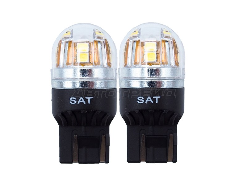 Лампа (W21 / 5W / LED / Комплект / 12В 2.8Вт 320Лм Canbus)