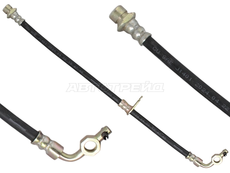 Шланг тормозной (Спереди / Справа) Toyota Land Cruiser (J100) 98-07 / Lexus LX 98-07