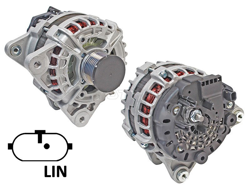 Генератор Nissan Qashqai 13-22 / X-Trail 13-22 (HR12DDT / HR16DE / R9M / H4M 12V 150A)