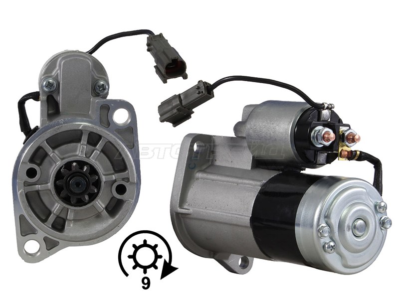 Стартер Nissan Atlas F 92-07 / Caravan 01-12 (1,4 kW / Z=9)