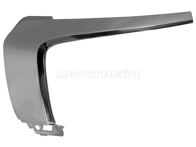 Молдинг бампера Mitsubishi Outlander 15-22 (Спереди / Слева)