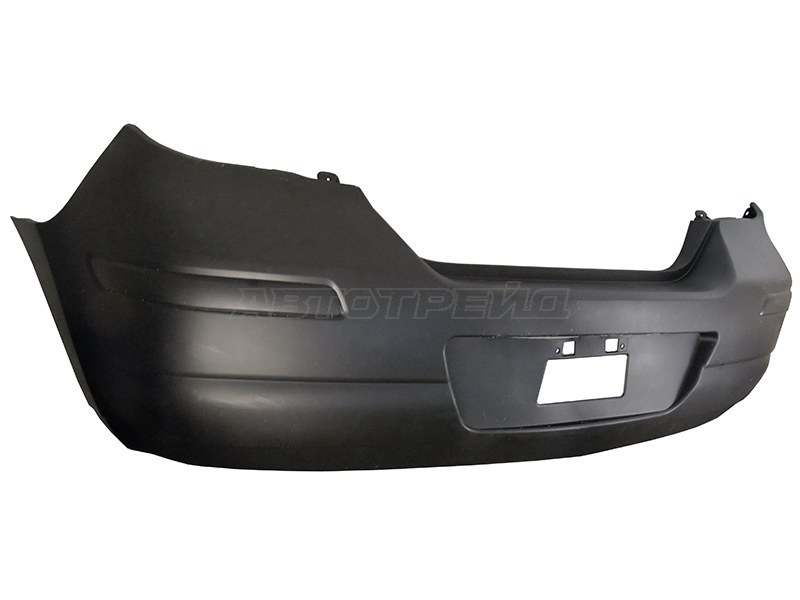 Бампер задний Nissan Tiida 08-14 (5D HBK / LHD)