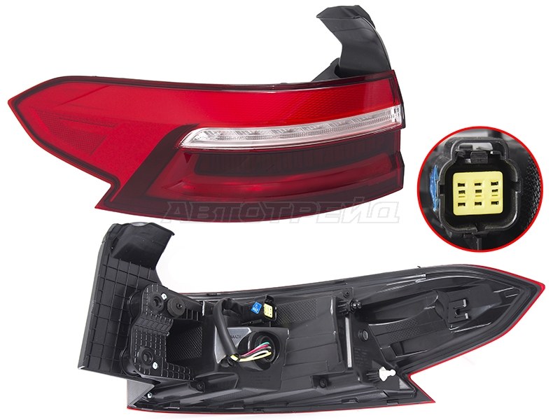 Фонарь задний Haval F7 18-22 / F7x 19-22 (Слева / LED)