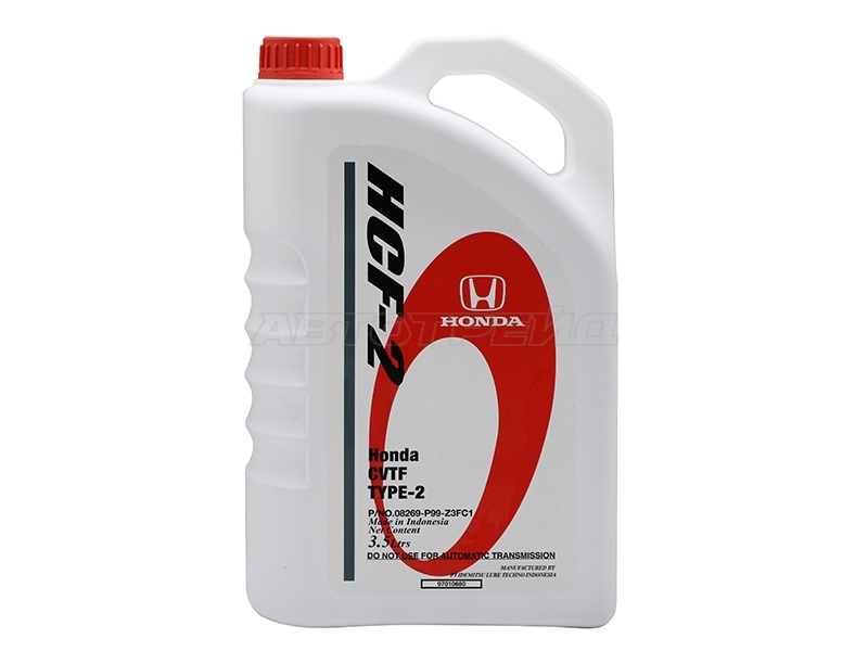 Масло трансмиссионное Honda cvt fluid-2 (HCF-2) (3.5л)