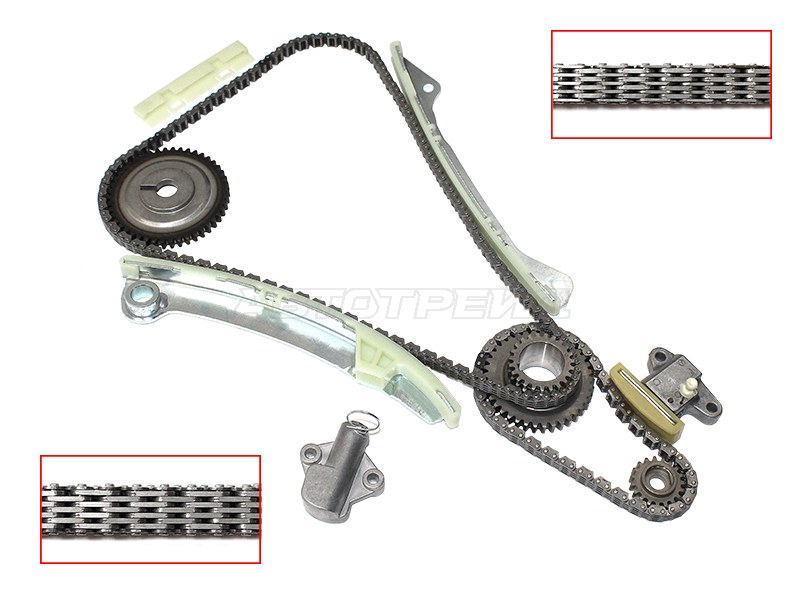 Комплект замены цепи ГРМ Nissan AD 06-16 / Juke 14-20 MR18DE;MR20DE