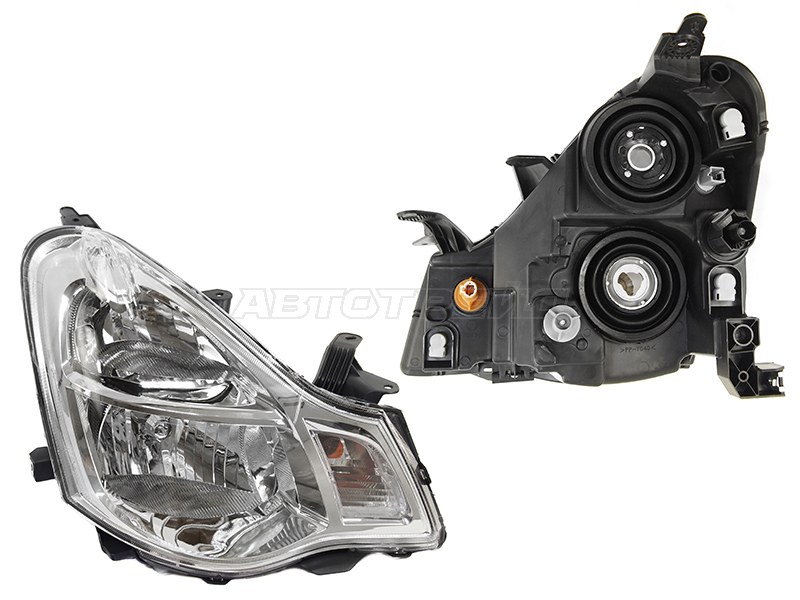 Фара Nissan Almera 12-19 / Bluebird Sylphy 05-12 (Справа / Галоген / под электрокорректор)