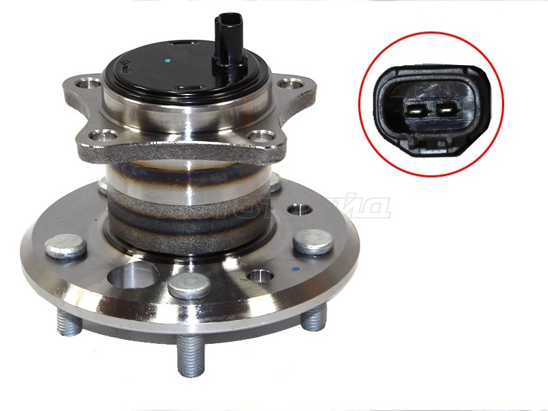 Ступичный узел Toyota Camry (XV30,XV40) 01-11 / Lexus ES 01-12 (ABS / Слева / Сзади)