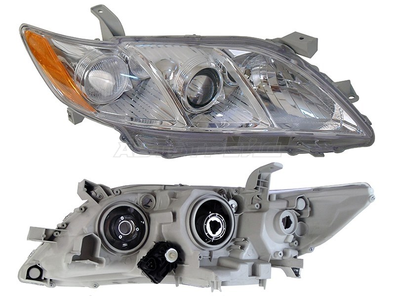Фара Toyota Camry (XV40) 06-09 / Camry USA 06-08 (Справа / Галоген / С электрокорректором)