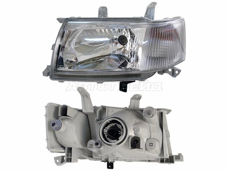 Фара Toyota Probox 02-14 (Слева / Ручная регулировка)