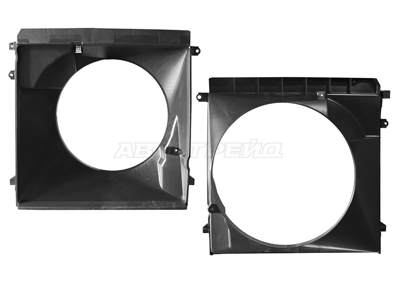Диффузор радиатора Toyota Land Cruiser Prado (J150) 09-20 / 4Runner 09-24