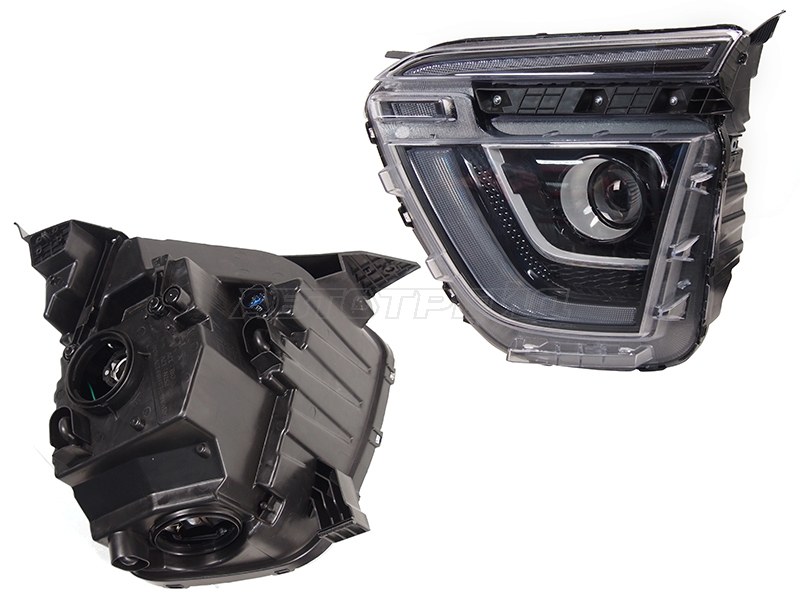 Фара Hyundai Creta 20-22 / Solaris HC 24- (Слева / Галоген / С электрокорректором)