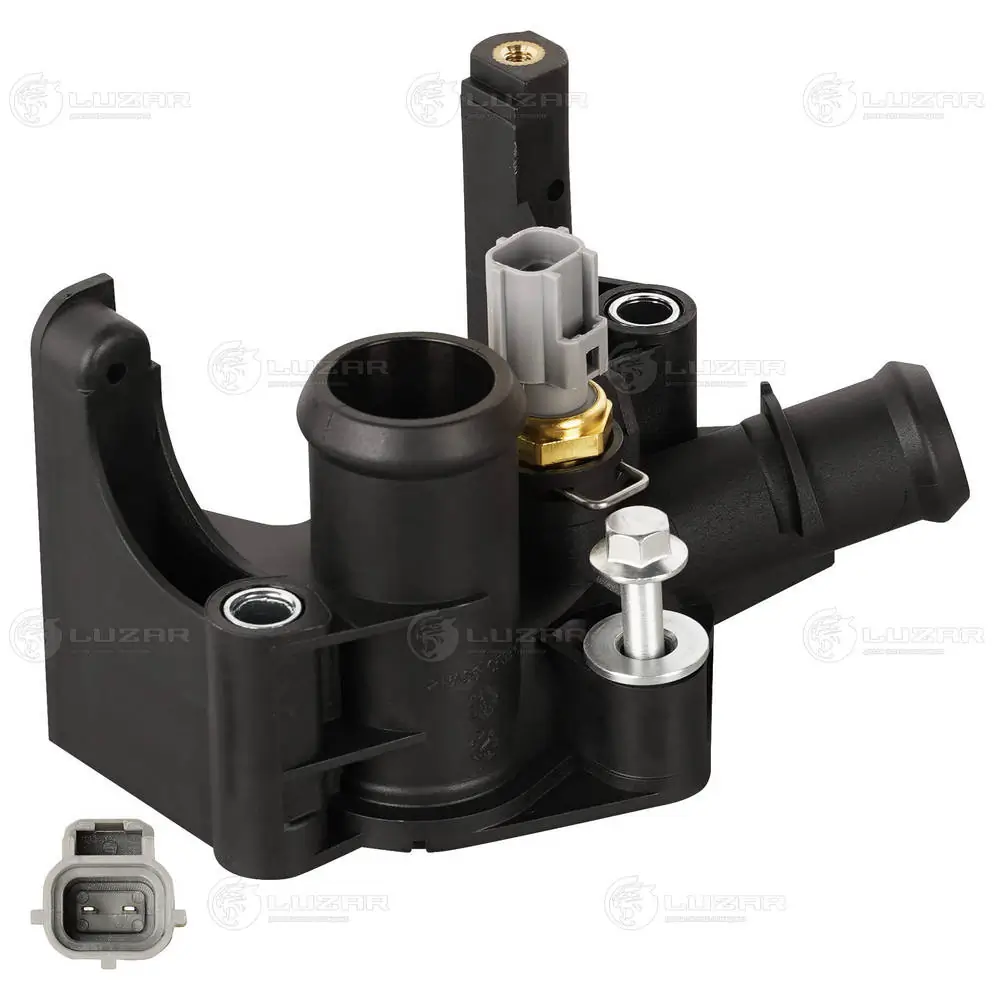 Корпус термостата для а/м Ford Fusion/Fiesta (02-) 1.4i/1.6i (пластик)