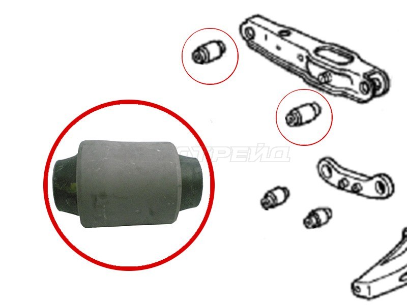 Сайлентблок рычага Honda Civic 87-00 / Civic Ferio 91-00