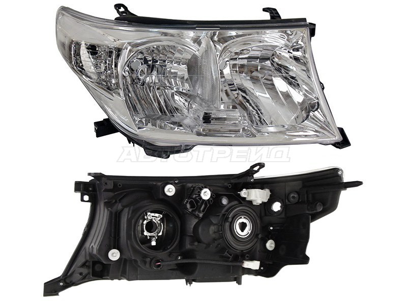 Фара Toyota Land Cruiser (J200) 07-12 (Справа / Ксенон / Галоген / под электрокорректор)