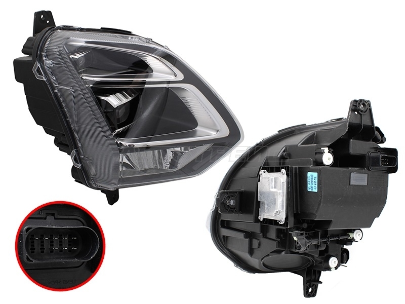 Фара OMODA C5 21-25 (Справа / LED / ПТФ / С электрокорректором)